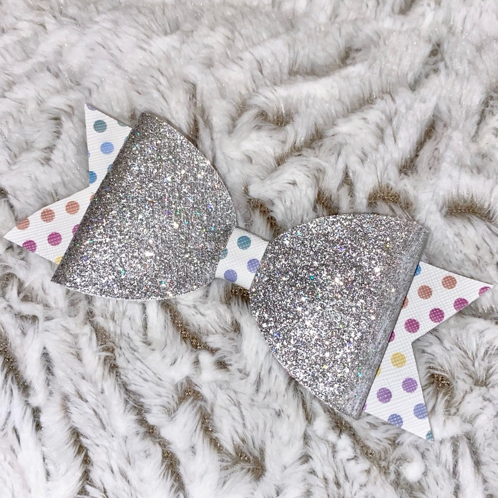 Handmade Faux leather bows